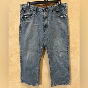 Levi’s classic Blue Jeans authentic signature loose boot 38x30